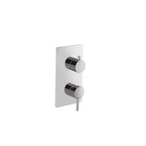 Single-lever basin mixer with 1”1/4 waste. F 3/8” supply hoses.